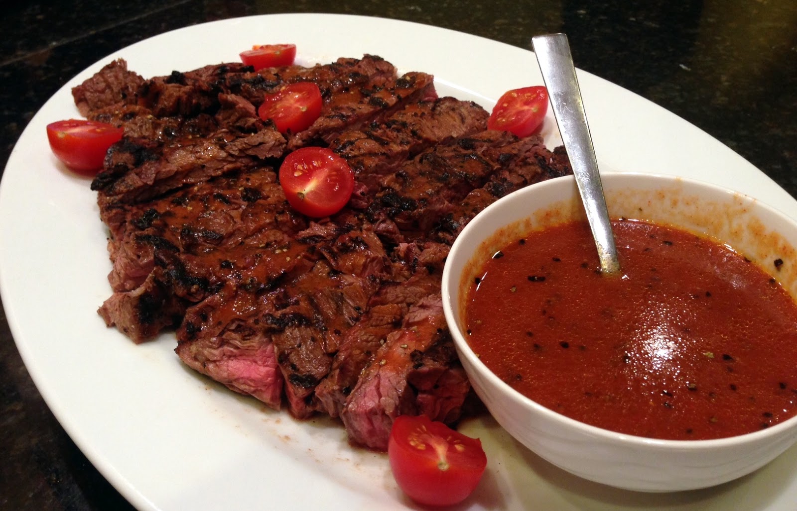 Party with Leah Bloody Mary Flank Steak