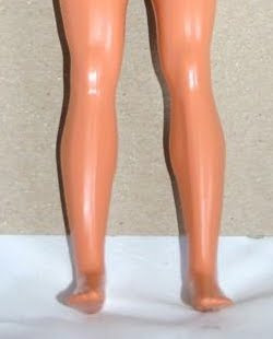 Proof that Ken dolls do not have ankles!