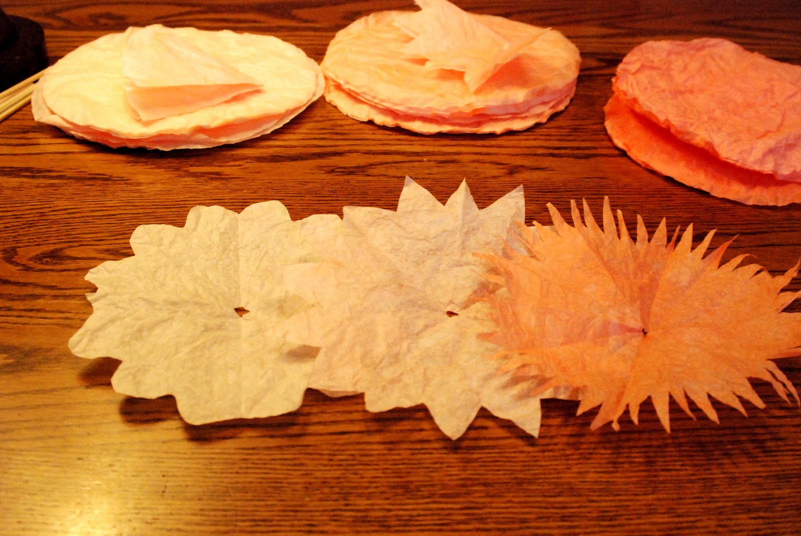 Homemade Serenity Why Don't You Make Coffee Filter Flowers