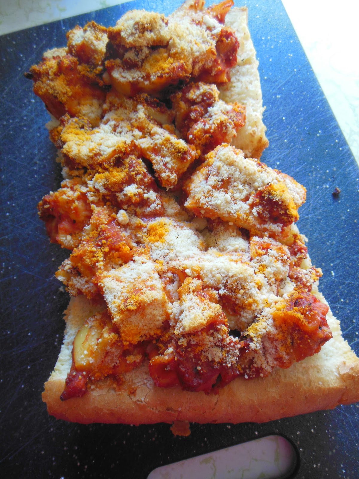 Lasagna Stuffed French Bread....... Our Sunday Cafe, the Retirement