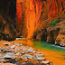 Amazing shot from the Zion Canyon, Utah 
