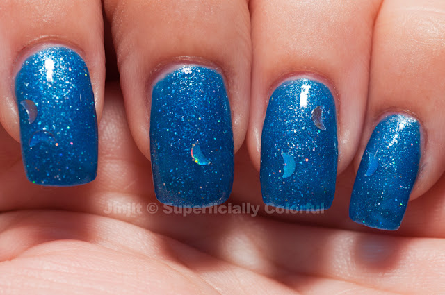 Ninja Polish - Howling Blue Moon Ninja Polish - Howling Blue Moon