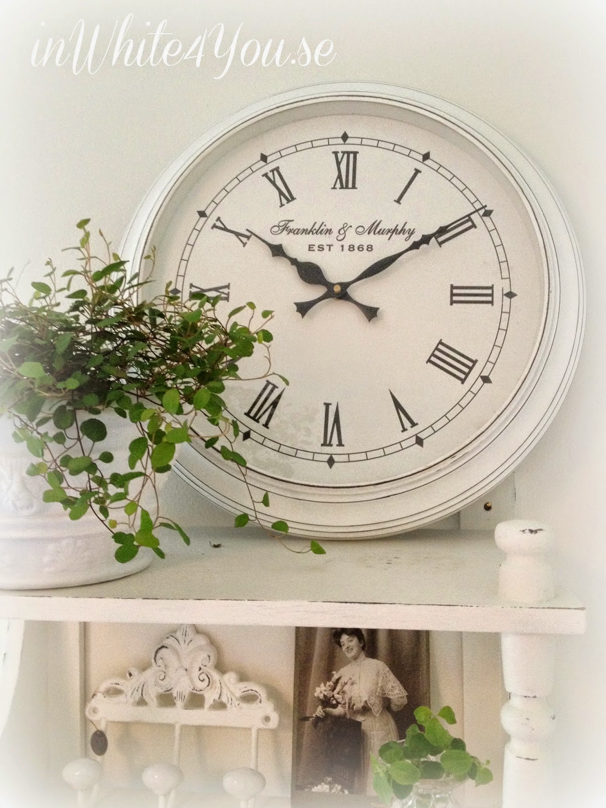 Shabby chic inredning...
