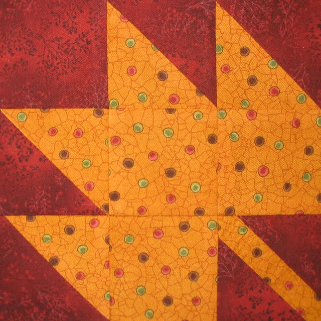 Starwood Quilter: Maple Leaf Quilt Block