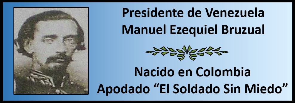 Fotos del Presidente Venezolano Manuel Ezequiel Bruzual