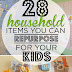28 Household Items You Can Repurpose For Your Kids