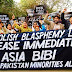 A Couple killed and burnt on the accusation of blasphemy
