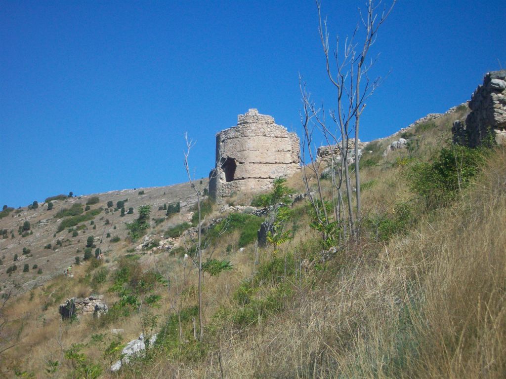 The tower of the ancient fortress