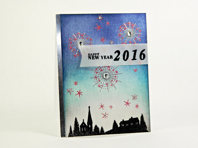 Happy New Year - Handmade Card