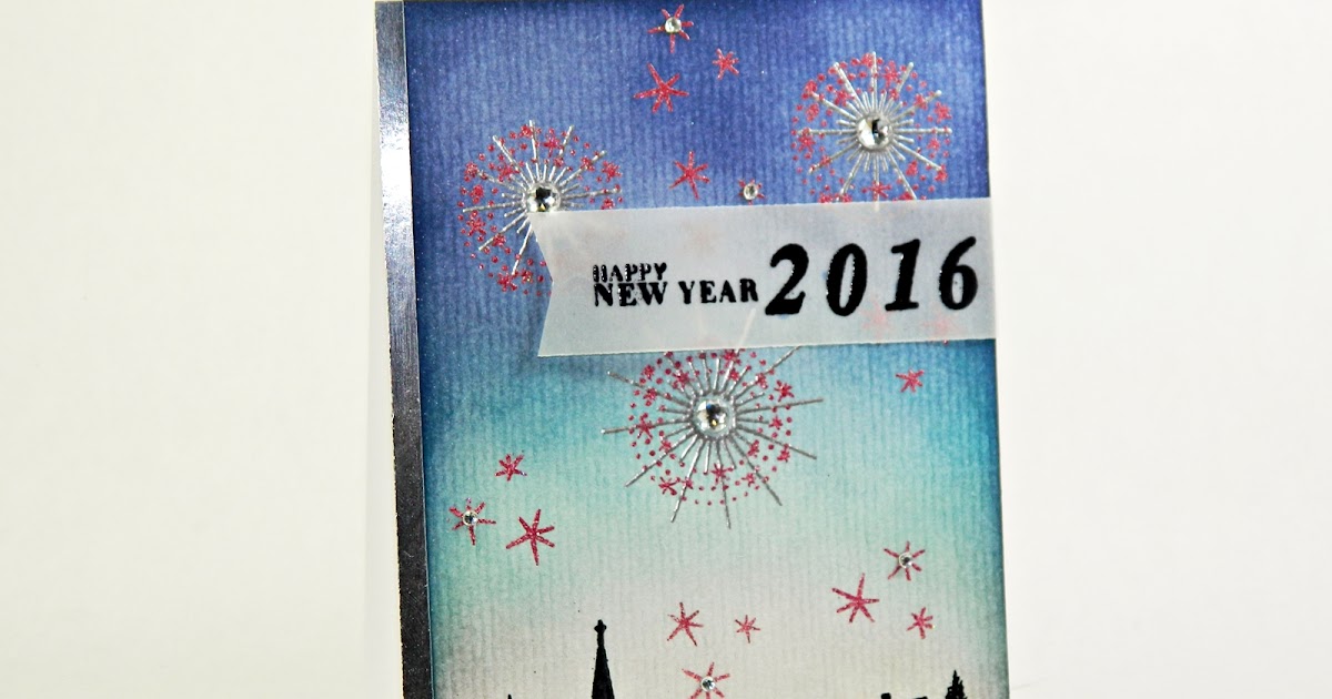 Happy New Year - Handmade Card