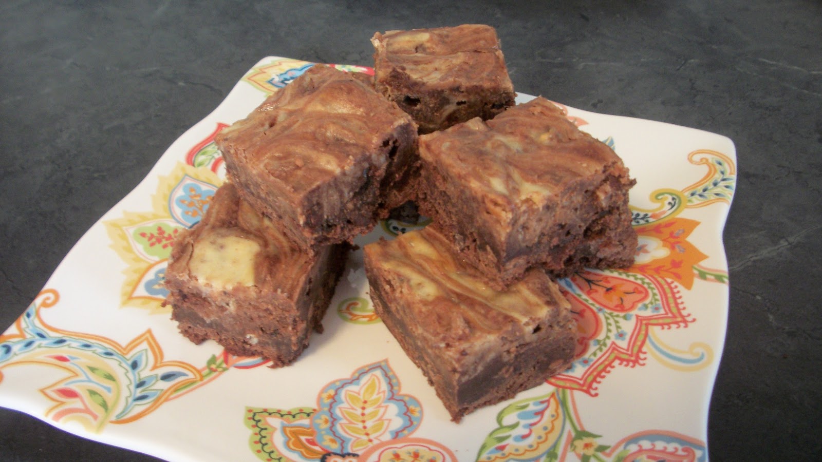 Cook with Sara Toffee Cheesecake Brownies