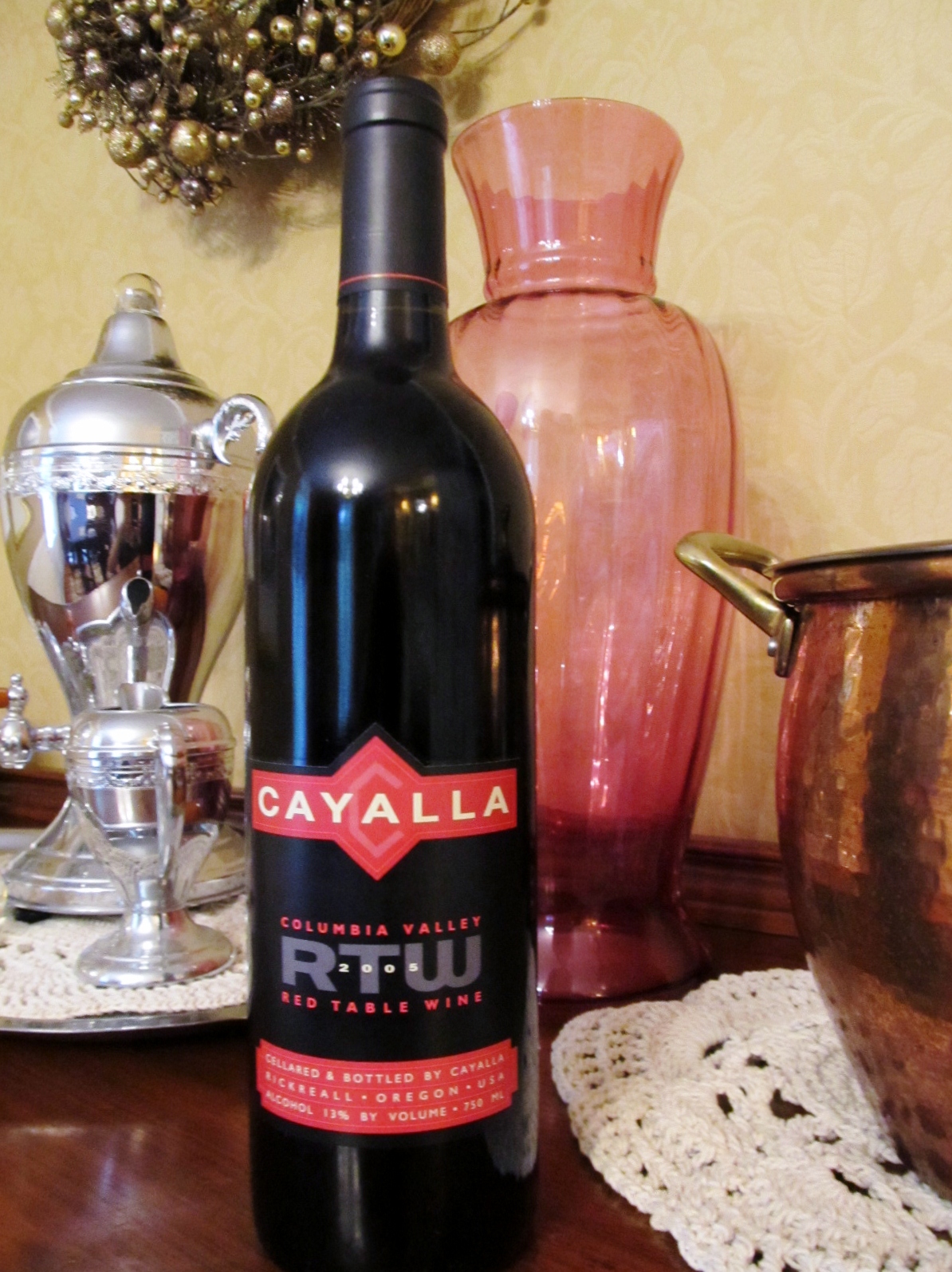 Spirit of Wine Review **** Cayalla Red Table Wine (RTW), Columbia