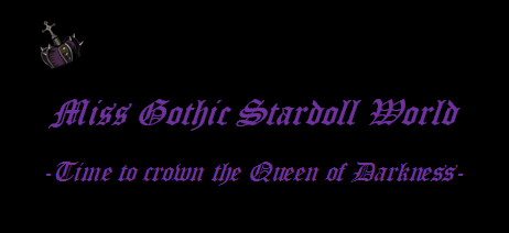 Miss Gothic Stardoll World blog