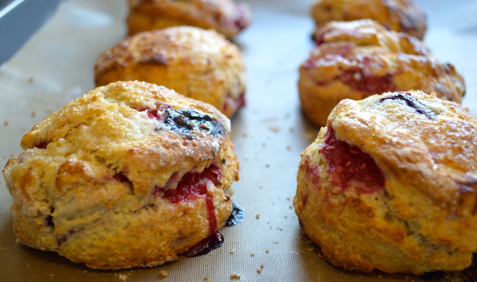 Kitchen Delights Fresh Berry Scones Great British Bake Off Everyday