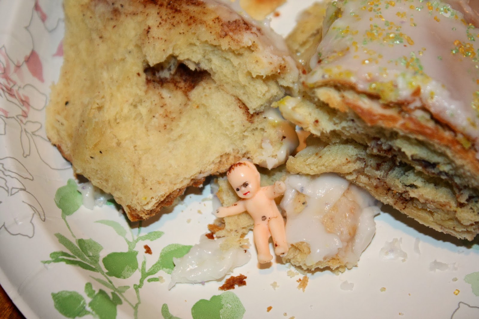 A Slice of Smith Life King Cake for Fat Tuesday