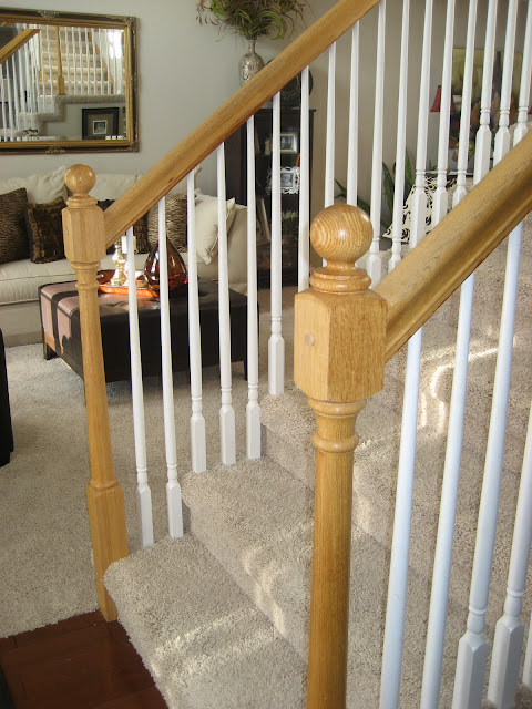 how to stain stair railiings how to stain stair railings