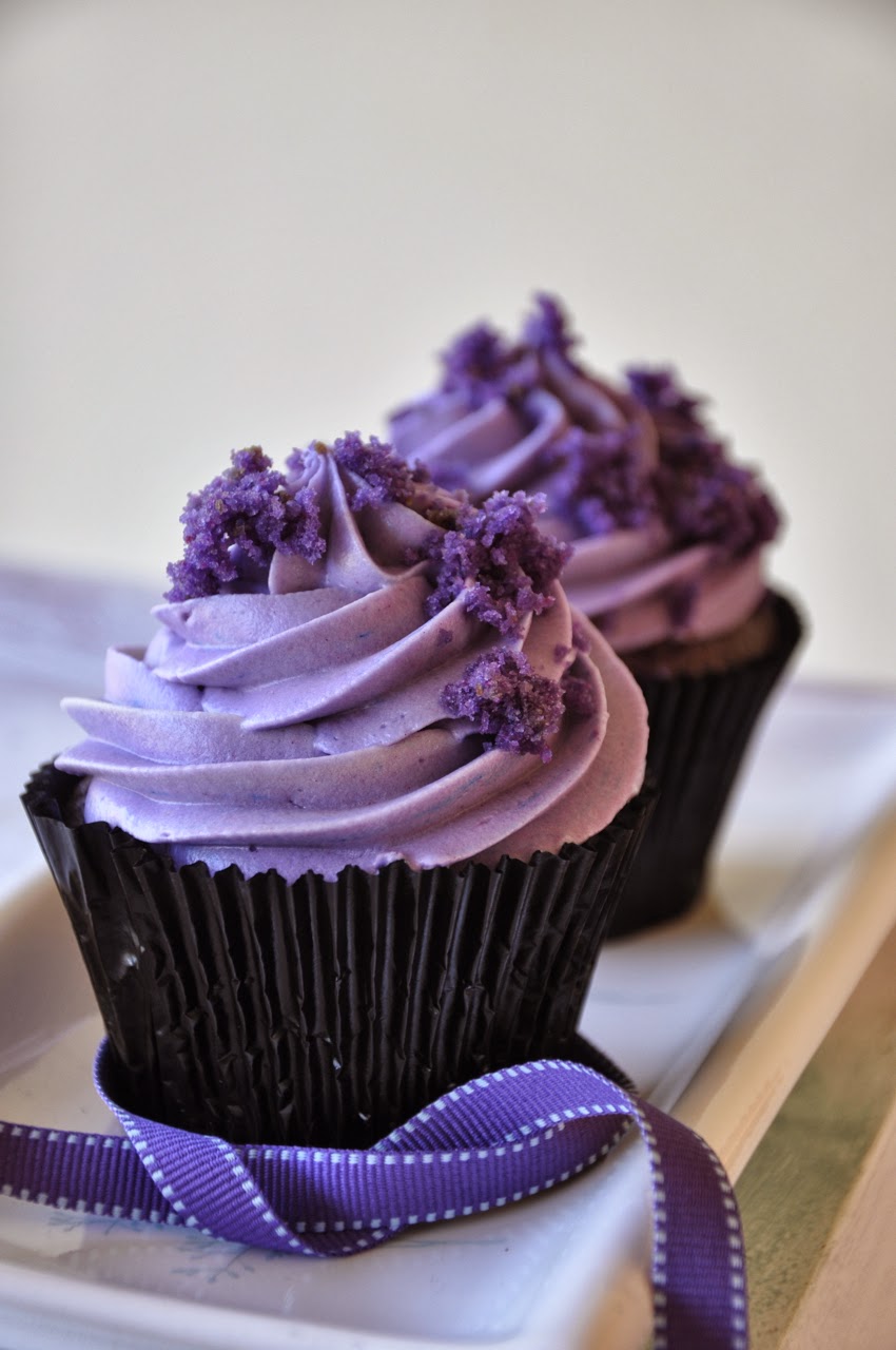 Purple Velvet cupcakes in Durbanville