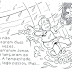 Desenhos de Jonas Jogado no Mar para Colorir