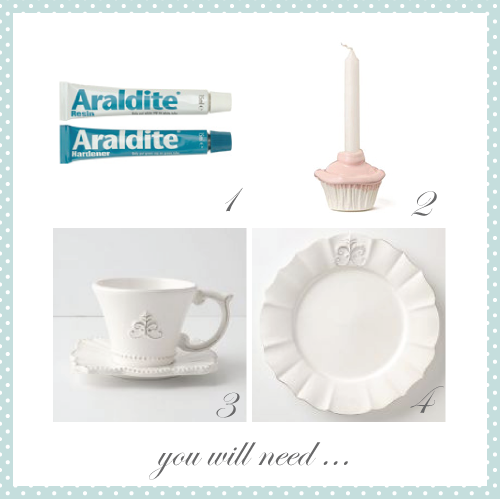 Decorative cupcake stand by Torie Jayne Decorative cupcake stand by Torie Jayne