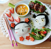 eatzybitzy comida creativa creatividad alimentacion cuqui sushi cute