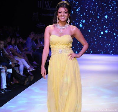 Kajal Agrawal_Click on the Image for Larger View Kajal Aggarwal on the ramp