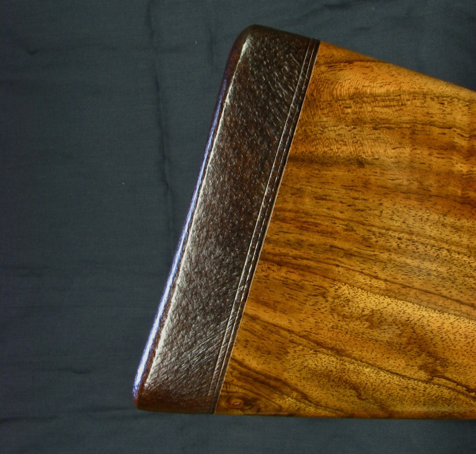 Vicknair Restorations, Specialist Gunsmithing log A Leather Recoil Pad for a Holland