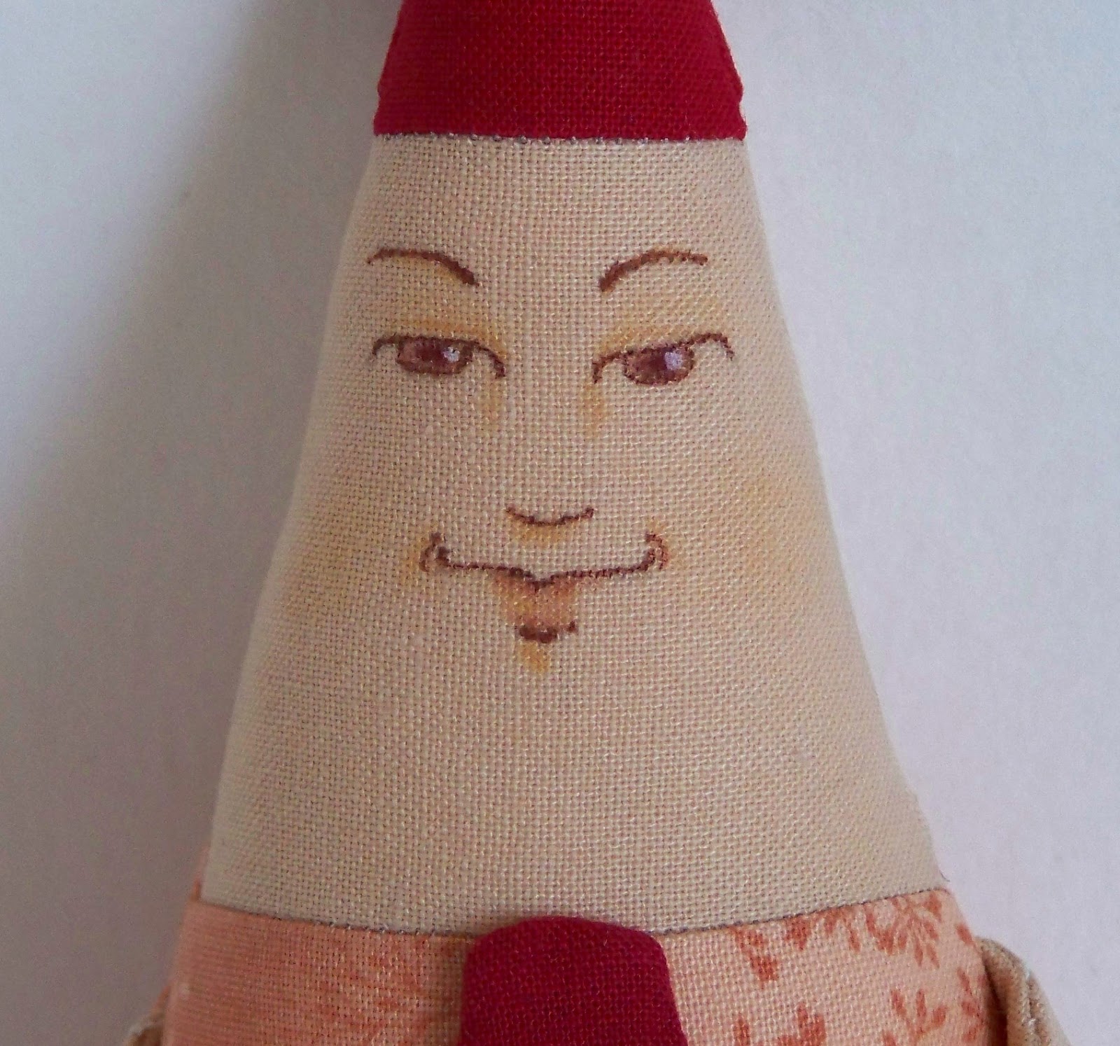 Craft Tutorial Drawing a Male Cloth Doll Face