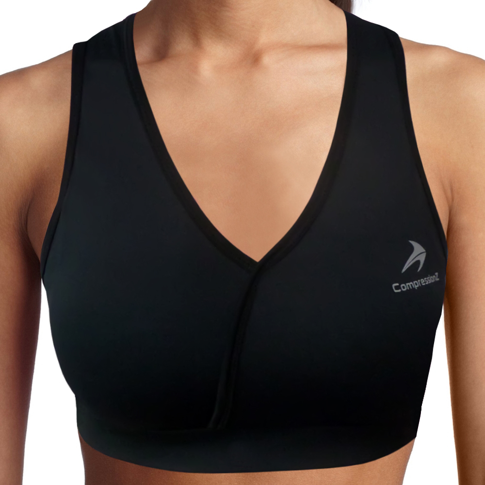 Momma4Life Sports Bra Compression Best Women Running, Gym, Review