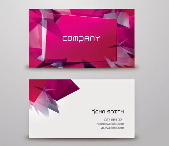 Modern Business Card Vector Graphic Modern Business Card Vector Graphic