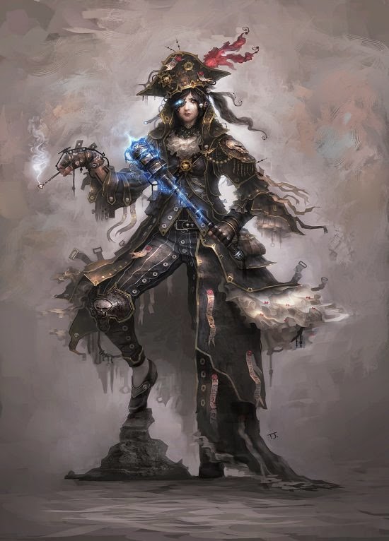 As sombrias ilustrações de fantasia de Christoph Peters von Sperling Christoph Peters von Sperling trejoeeee deviantart ilustrações fantasia sombria card games