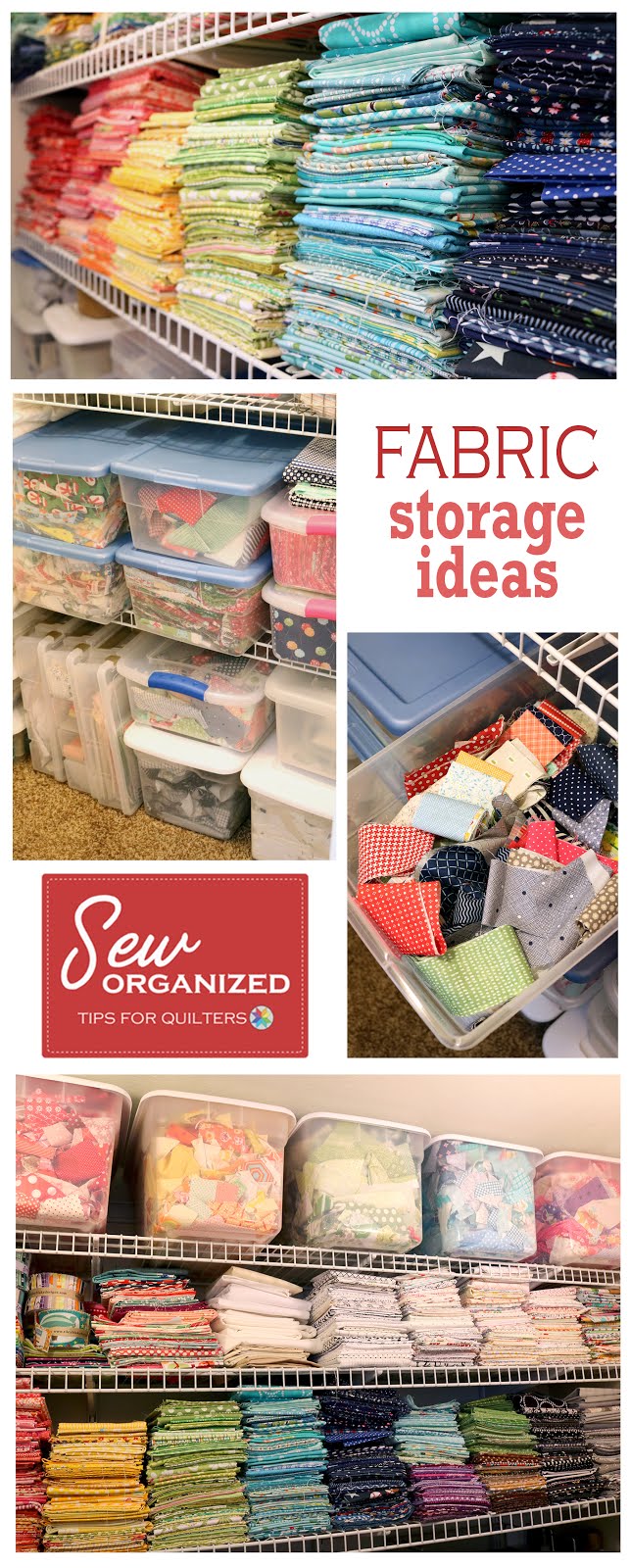 Organize Your Fabric Using Fabric Organizer Boards - Too Much Love