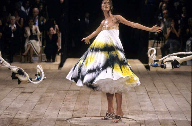 Alexander Mcqueen Spray Paint Dress Alexander Mcqueen Spray Paint Dress