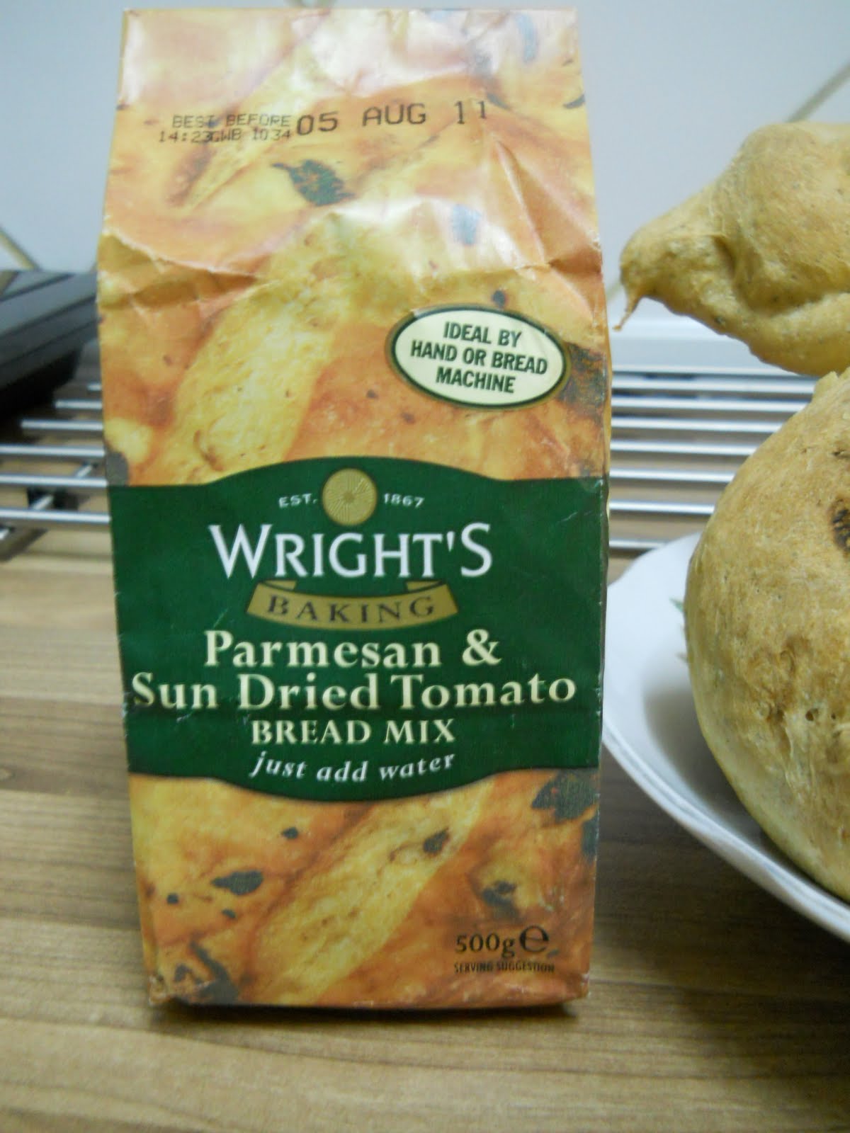 FOOD IDEAS Parmesan & Sun Dried Tomato bread mix