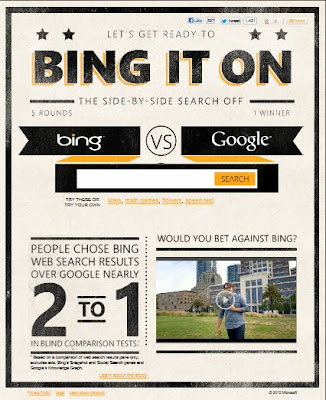 Bing it on Bing it on