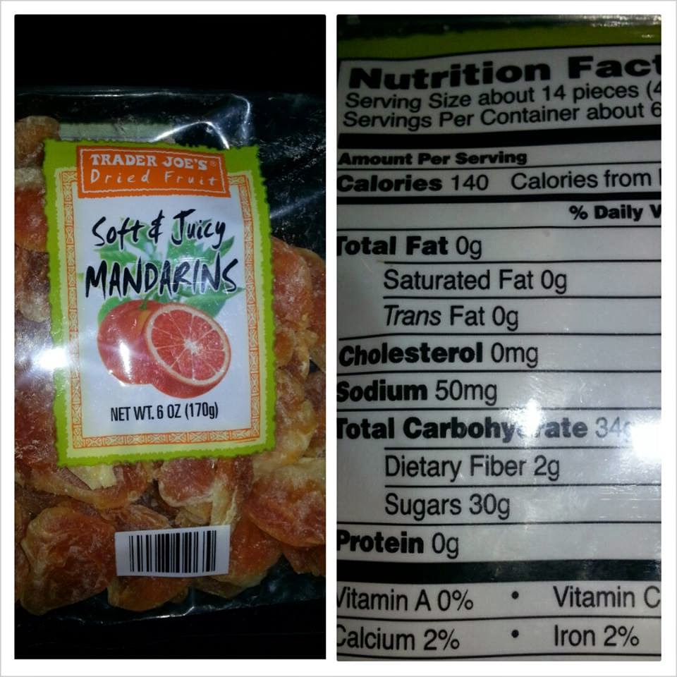 Shannon's Lightening the Load Trader Joe's Soft & Juicy Mandarins