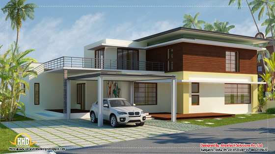 Modern contemporary home elevations - April 2012 Modern contemporary home elevations - April 2012