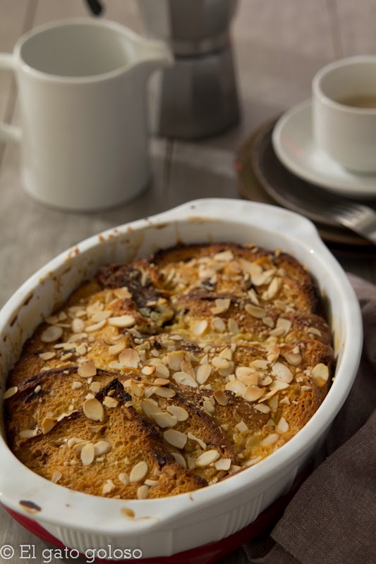 Pudín de panettone