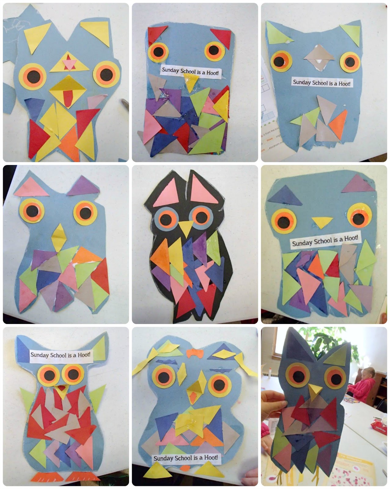 Paper Owl Craft Reading Confetti