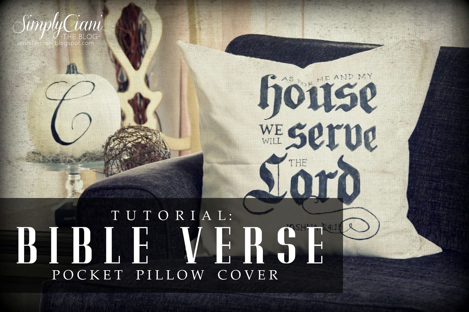 Diy Easy Sew Pocket Pillow Cover Simply Ciani