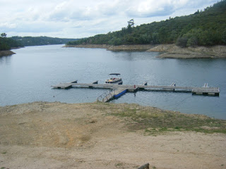 Vista do Cais de Recreio para barcos
