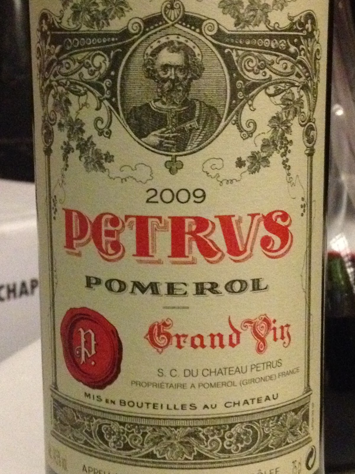 my wines and more: Petrus 09, 08 and 07