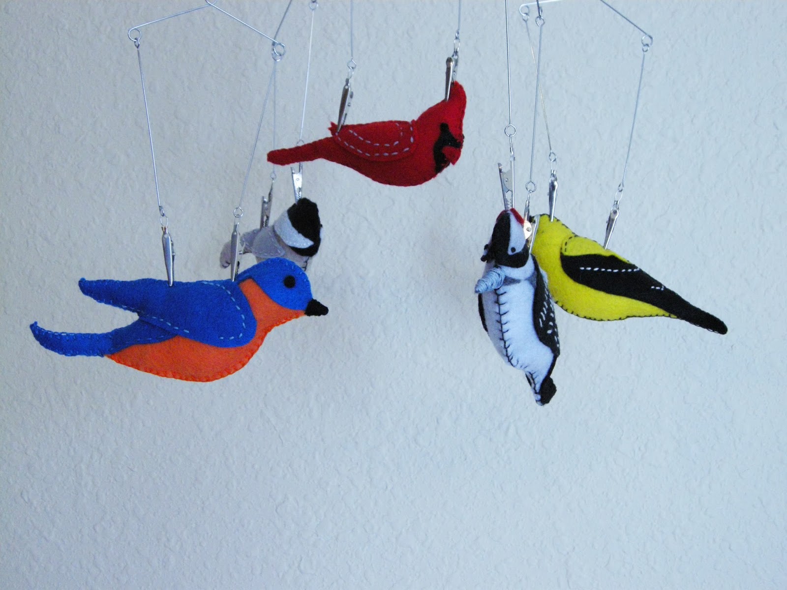 Our Trek My DIY Baby Project Felt Bird Mobile