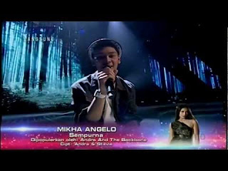 Video Mikha Angelo – Sempurna X Factor Indonesia