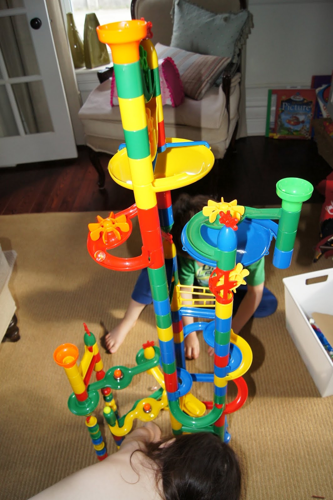 Design & Construct Games, Marble Run "Making Montessori Ours"