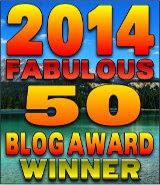 Winner - 2014 Fabulous 50 Blog Awards