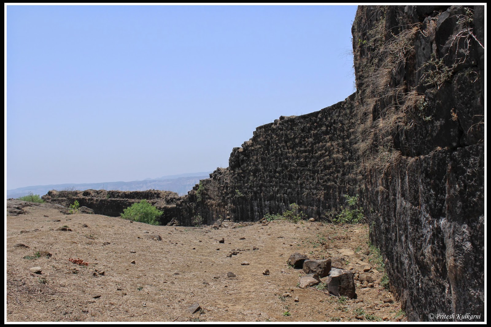 Visapur Fort wall Visapur fort wall
