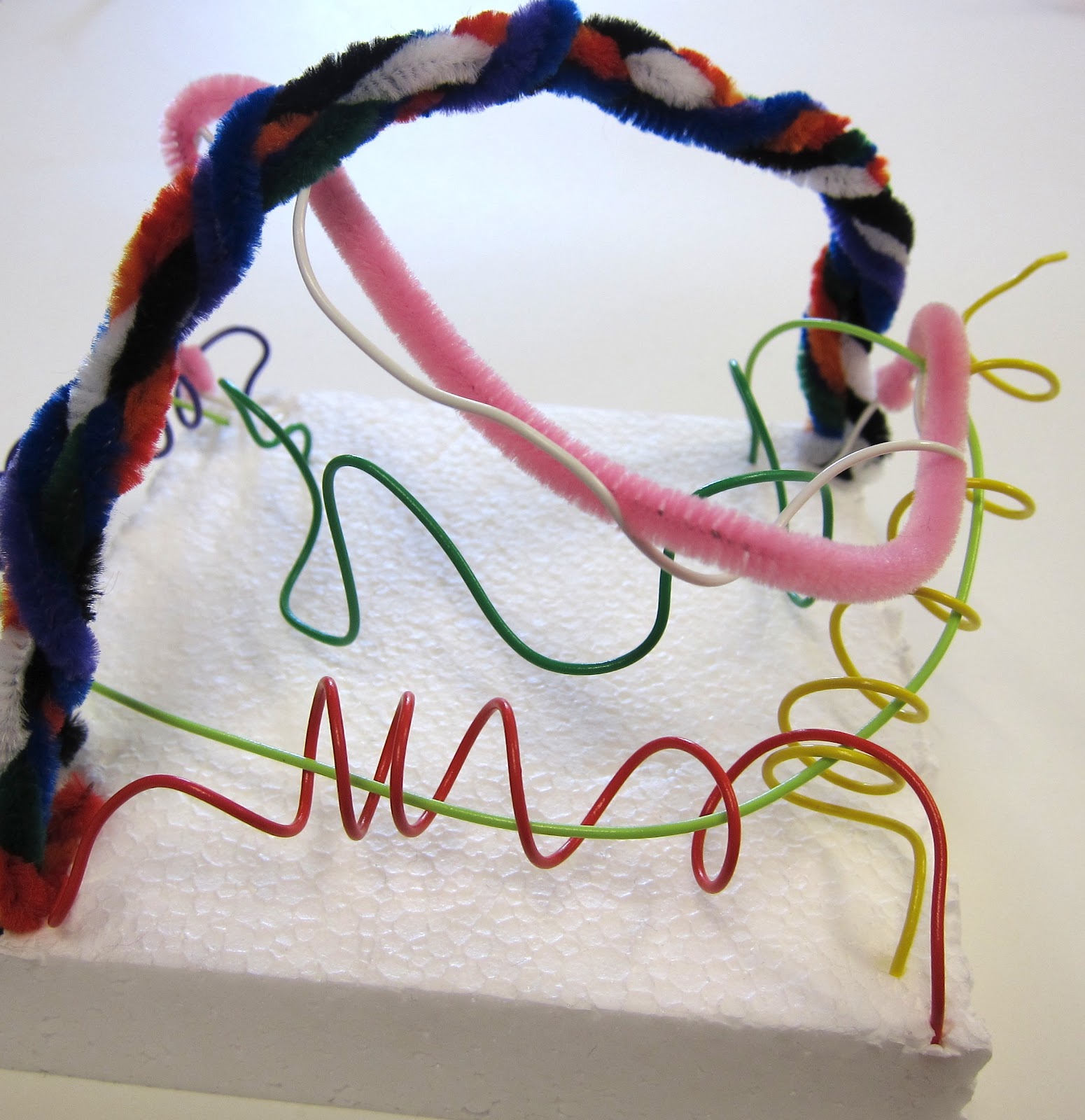 Art is Basic Art Teacher Blog Kindergarten Line Sculpture with Wire