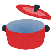 調理器具のイラスト「鍋」