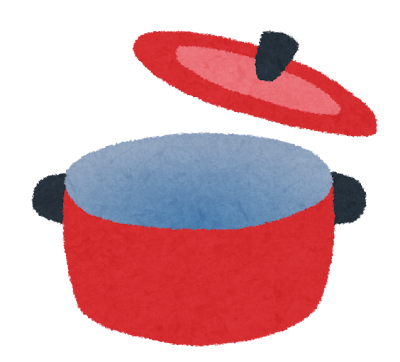 調理器具のイラスト「鍋」