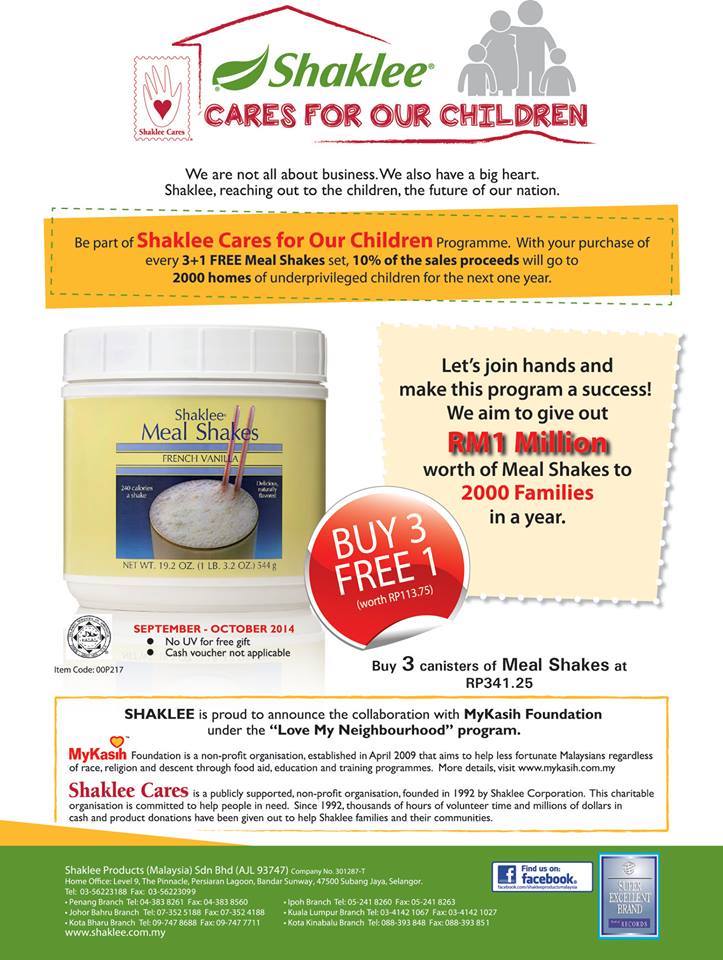 kenapa perlu beli meal shake promosi meal shake